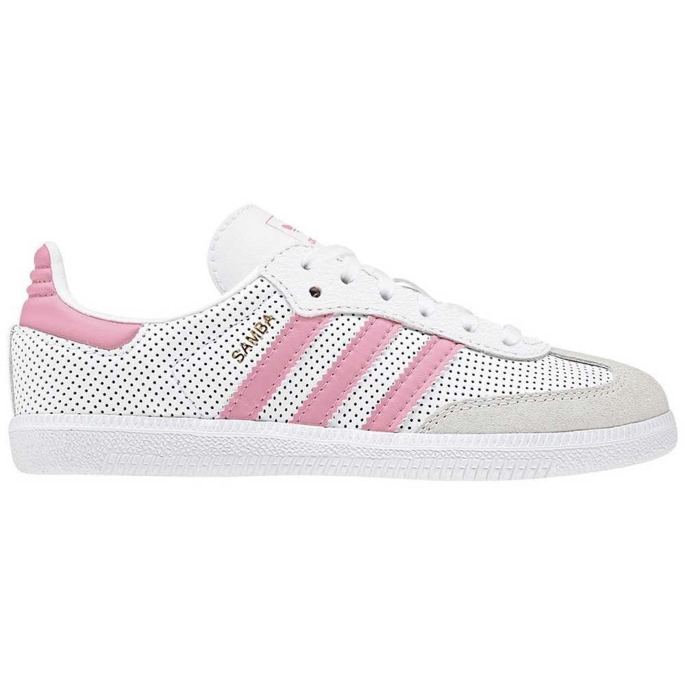 NWOB Adidas Sambas in pink/white sz 2.5